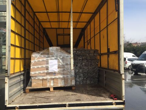 İstanbul'a nakliyemizi gerçekleştirdik